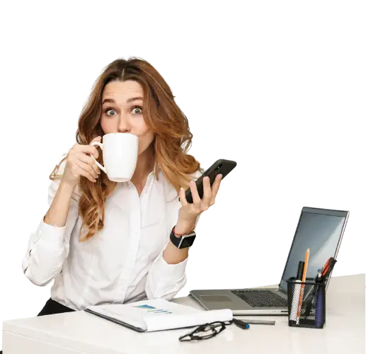 business woman coffee 1